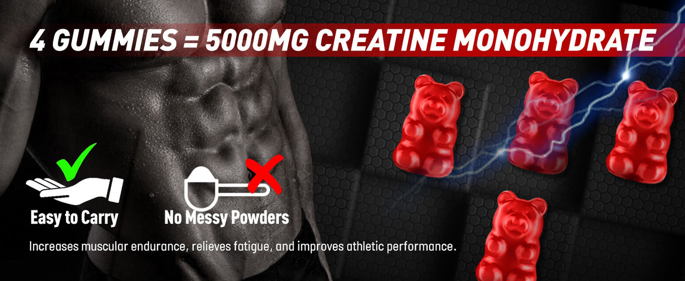 Creatine Soft Candy - 60 Tablets (110g)