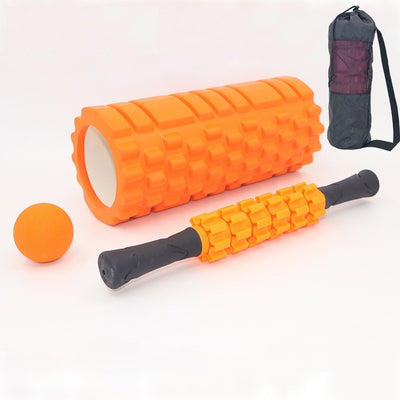 Fitness Foam Roller Roller Massage Shaft Gear Massage Bar Stick - Abdul