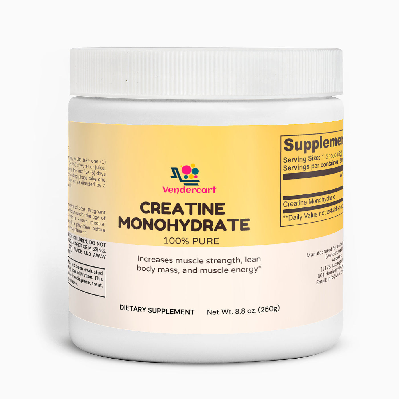 Creatine Monohydrate Powder - 250g