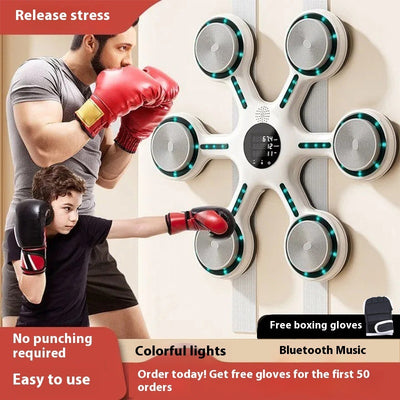 Smart Music Boxing Machine Wall Target Fitness Equipment - Abdul