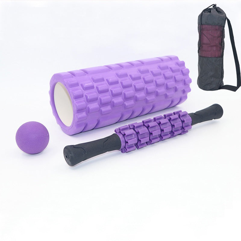 Fitness Foam Roller Roller Massage Shaft Gear Massage Bar Stick - Abdul