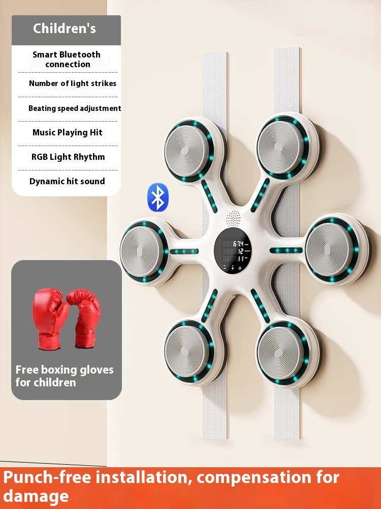 Smart Music Boxing Machine Wall Target Fitness Equipment - Abdul