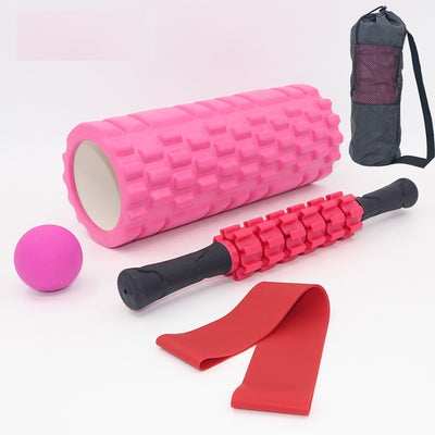 Fitness Foam Roller Roller Massage Shaft Gear Massage Bar Stick - Abdul