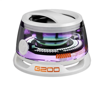 Portable Bluetooth Speaker G200 RGB Lighting Speaker BT5.3 Mini Sound Box 7 Hours Playback Magnetic Phone Holder - Abdul