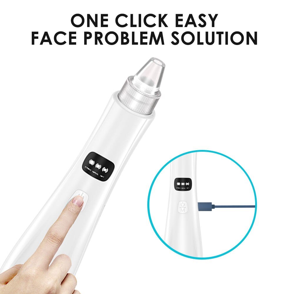 Fast Drop Shipping 3 Suction Mode Face Cleansing Beauty Machine Dead Skin Remover Face Vacuum Blackhead Removal Skin - Abdul