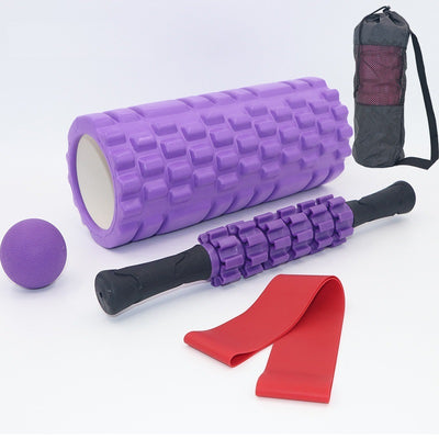 Fitness Foam Roller Roller Massage Shaft Gear Massage Bar Stick - Abdul