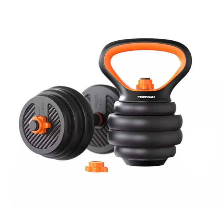 Dumbbells Kettlebells, Barbells Multifunctional Combination Six In One - Abdul