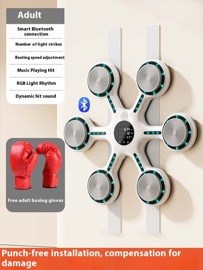 Smart Music Boxing Machine Wall Target Fitness Equipment - Abdul