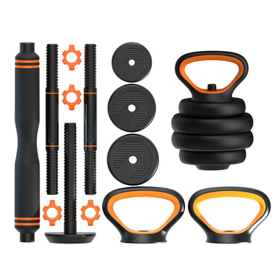 Dumbbells Kettlebells, Barbells Multifunctional Combination Six In One - Abdul