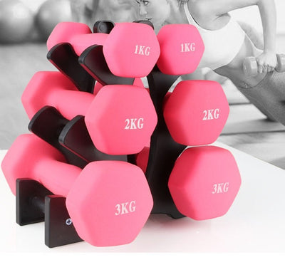 Fitness Dumbbell With Rack Holder Put Home Dumbbell Rack - Abdul