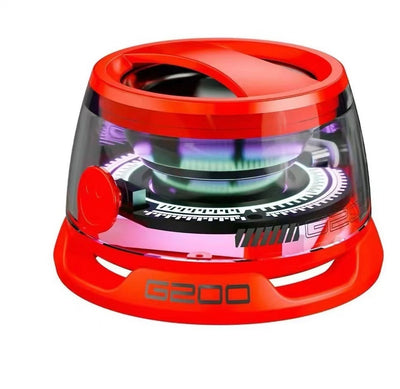 Portable Bluetooth Speaker G200 RGB Lighting Speaker BT5.3 Mini Sound Box 7 Hours Playback Magnetic Phone Holder - Abdul