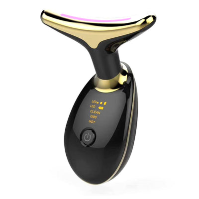 EMS Thermal Neck Lifting And Tighten Massager Electric Microcurrent Wrinkle Remover - Abdul