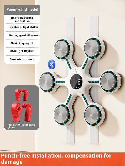 Smart Music Boxing Machine Wall Target Fitness Equipment - Abdul