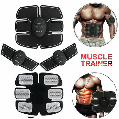 Electric Muscle Toner Machine ABS Toning Belt Simulation Fat Burner Belly Shaper - Abdul